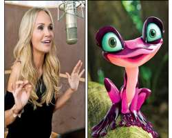 The actress had done various voice roles including the voice of Fifi in the computer-animated comedy film 